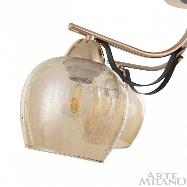 Потолочная люстра Arte Milano AMALFI-322306 322306/3 FG+BK