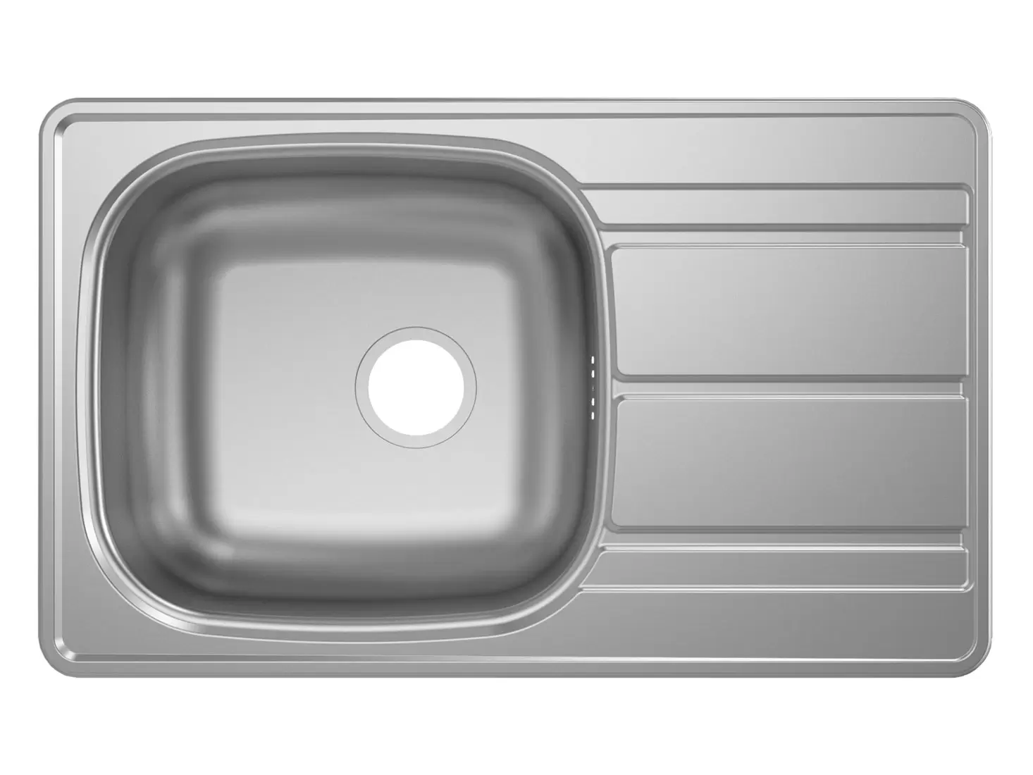 Врезная мойка Спектр 788x480 матовая