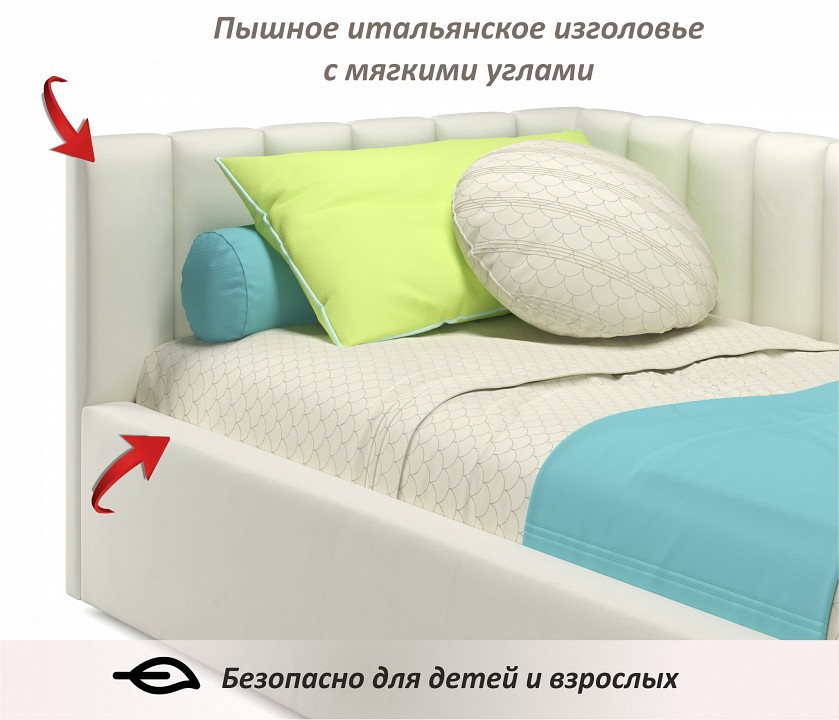 Кровать односпальная Milena