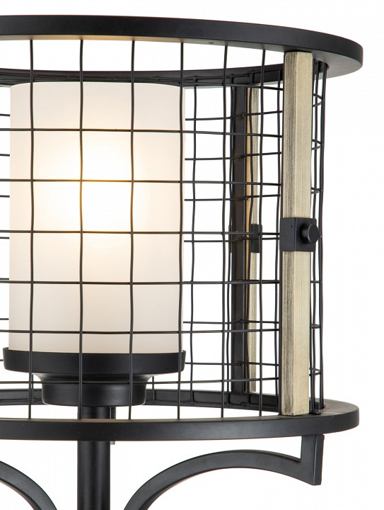 Настольная лампа декоративная Indigo Castello 10014/1T Black
