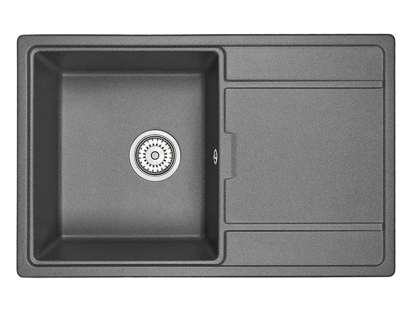 Кухонная мойка кварцевая Granula 7804