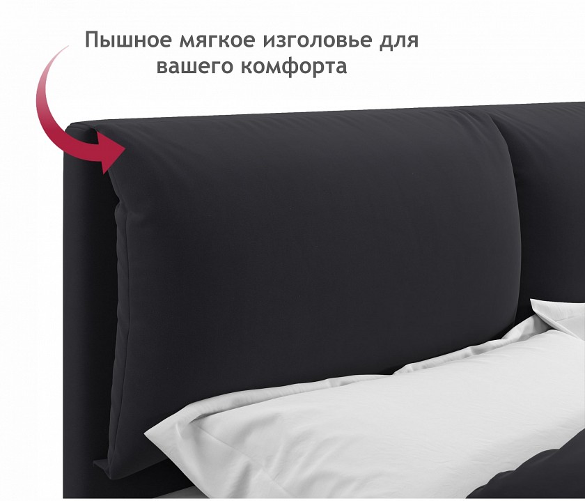 Кровать двуспальная Vita 2000x1600