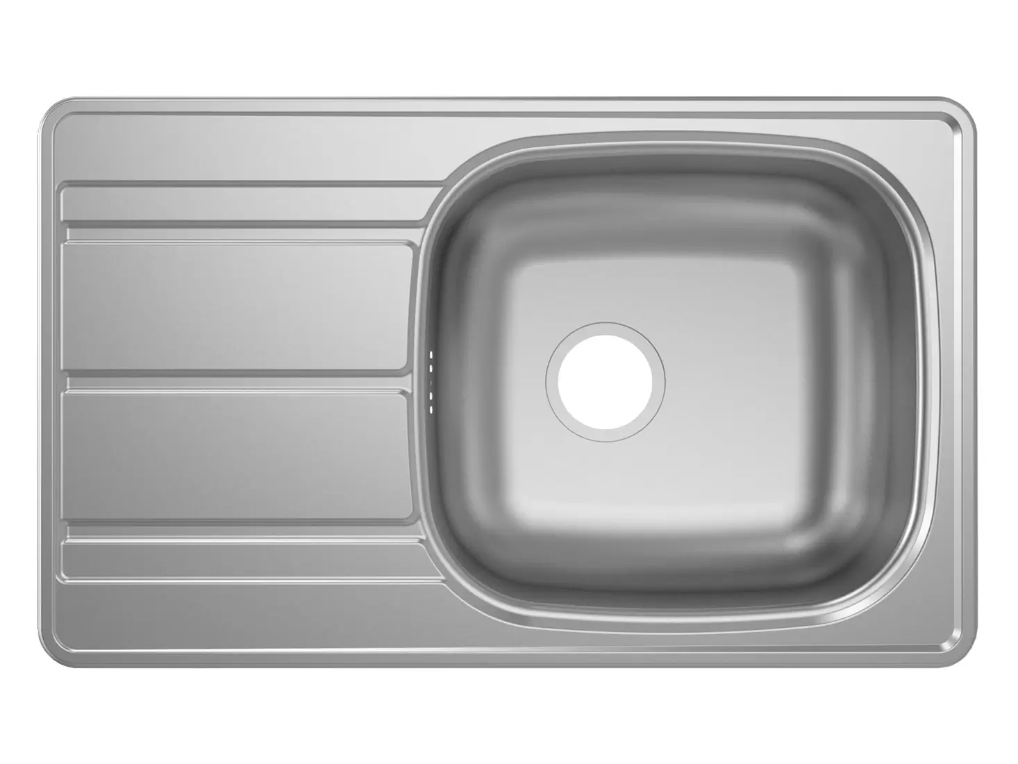 Врезная мойка Спектр 788x480 матовая