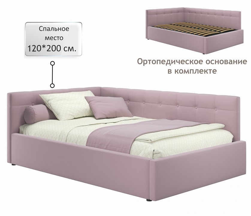 Кровать полутораспальная Bonna 2000x1200