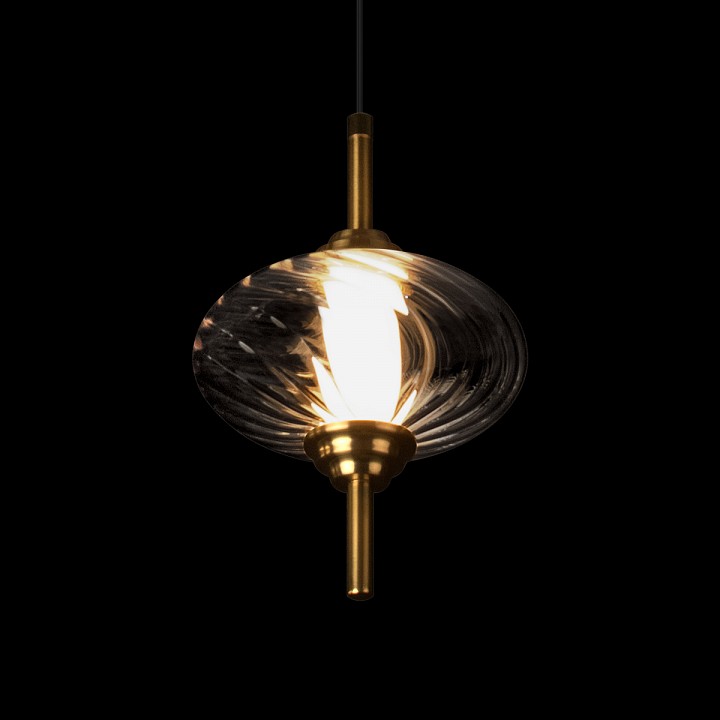 Подвесной светильник Loft it Helix 10421/C Smoke